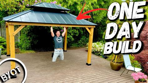 How To Build A Large Gazebo - Encycloall