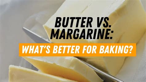 Substituting Margarine For Butter In Baking - Here Is What To Expect