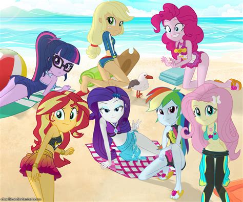 EG Series - Beach Time! by charlieXe on DeviantArt