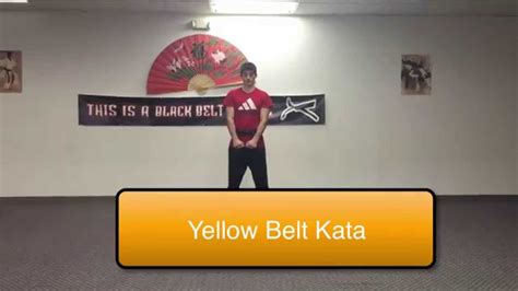 yellow belt kata - YouTube