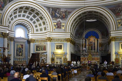 Mosta - The Parish Church of the Assumption (2) | Mdina & North | Pictures in Global-Geography