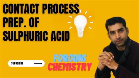 preparation of sulphuric acid// inorganic chemistry//second year ...