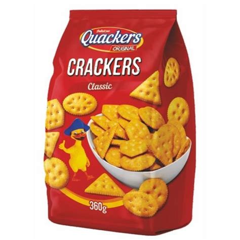 Quackers 360G Crackers Sós - Sixi Webshop