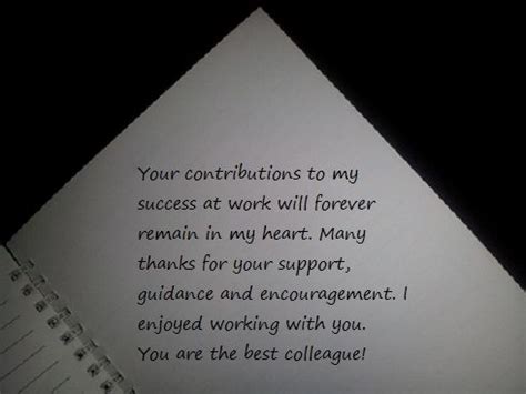 Examples of Thank-You Messages for Colleagues and Team Members | Goodbye message to coworkers ...