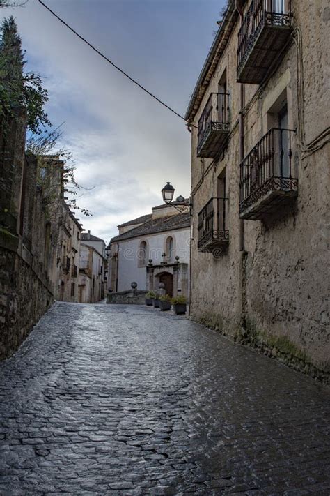 Old Town in the Village of Sepulveda. Segovia Editorial Photography ...