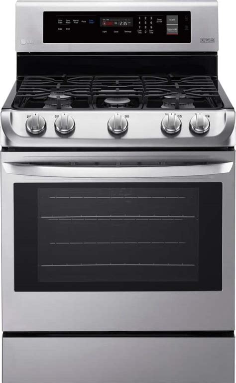 LG - 6.3 Cu. Ft. Freestanding Gas Range with ProBake Convection - Stainless steel at Pacific Sales