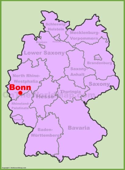 Bonn Maps | Germany | Maps of Bonn