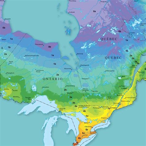 Hardiness Zones in Canada