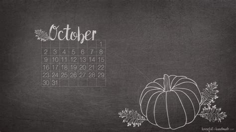 Free Digital Backgrounds for October - Houseful of Handmade