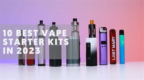 10 Best Vape Starter Kits For Beginners in 2023 - YouTube