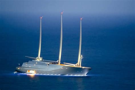 SAILING YACHT A • World's Largest Sailing Yacht • $600M