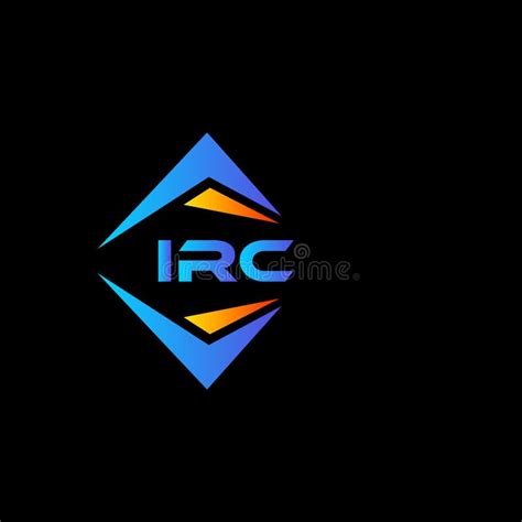 IRC Abstract Technology Logo Design on White Background. IRC Creative ...