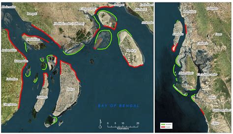 maps&maps: Coastal Erosion-Accretion in Bangladesh (Map)