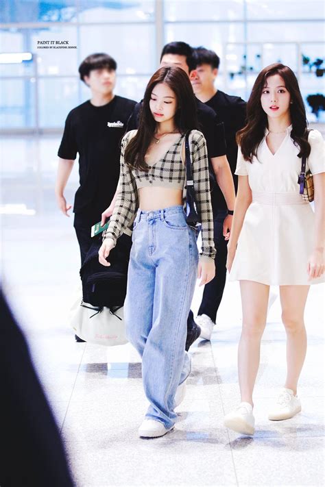 190716 BLACKPINK JENNIE INC Airport Fashion-03