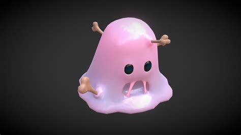 Cute Slime - 3D model by BearByrnes [7fce051] - Sketchfab