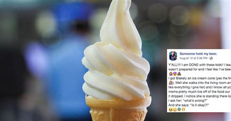 Mom Warns Parents About Sharing Food With Their Kids Following An Epic "Ice Cream Fail"