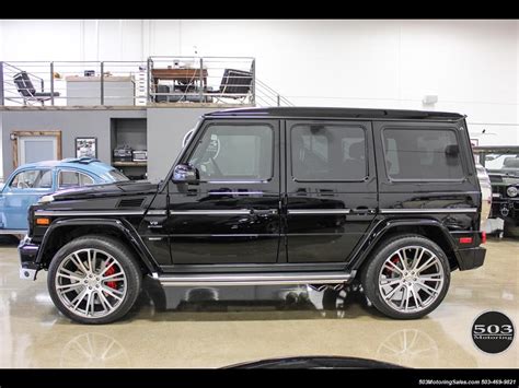 2016 Mercedes-Benz AMG G63; Black/Black, Brabus w/ Only 880 Miles!