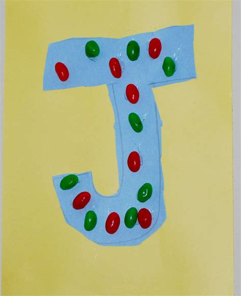 How to.... do something: How to teach the alphabet - the Letter J for Jellybeans