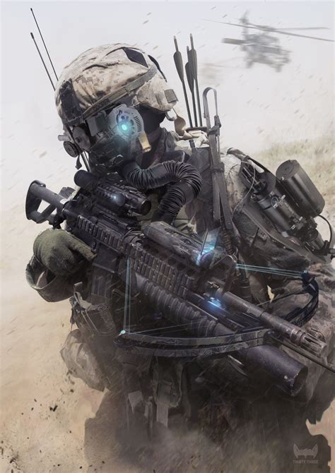 ArtStation - Futuristic Soldier Design, Thirty Three | Future soldier, Future design, Soldier