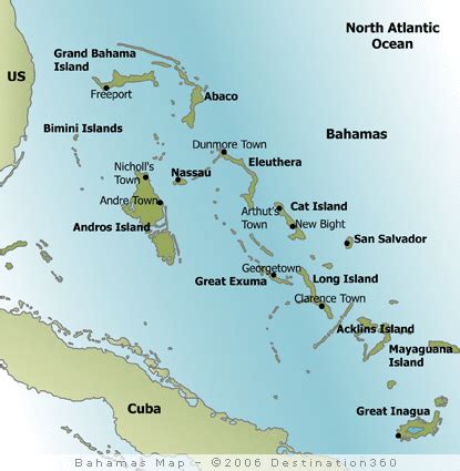 Freeport and Nassau, Bahamas | Bahamas map, Freeport bahamas, Bahamas beach