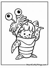 Monsters Inc Coloring Sheets sketch template