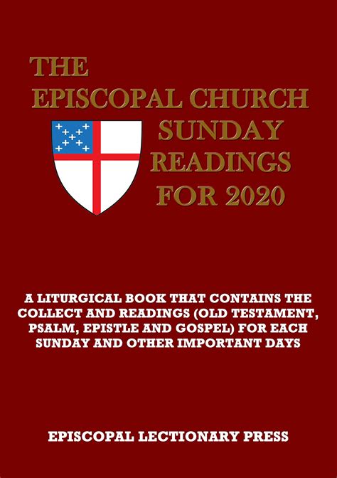 THE EPISCOPAL CHURCH SUNDAY READINGS FOR 2020: A liturgical book that ...