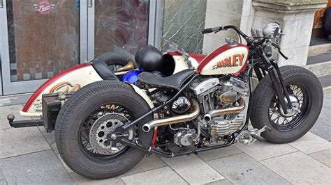 The Chairman.... | Harley bobber, Harley davidson sidecar, Harley davidson trike