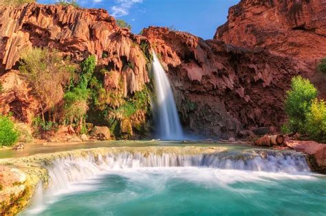 Grand Canyon National Park, Arkansas | Havasu falls, Beautiful vacation spots, Beautiful waterfalls