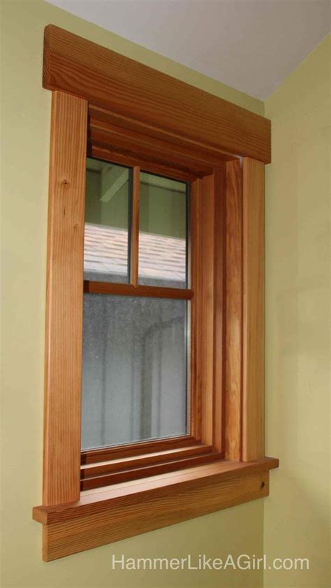 Image result for craftsman trimming out a window exterior | Interior window trim, Craftsman ...