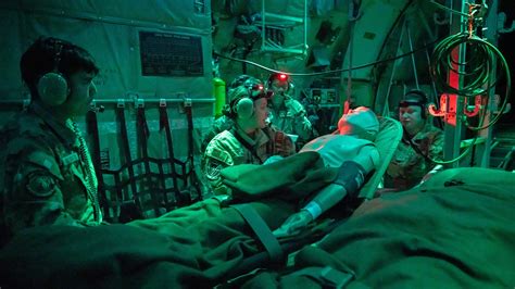 Aeromedical evacuation squadron trains on Marine Corps KC-130J Hercules > Travis Air Force Base ...