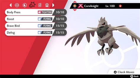 Pokemon Sword and Shield Shiny Gigantamax Corviknight 6IV-EV Trained – Pokemon4Ever