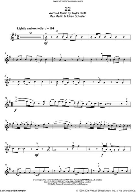 22 sheet music for violin solo (PDF-interactive) | Violin sheet music ...