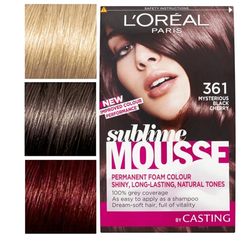 L 'oreal Sublime Mousse Luscious Permanent Colour (Perfect Grey Coverage)