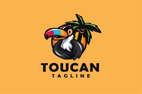 Fun Colorful Toucan Logo Mascot Cartoon Graphic by DOMSTOCK · Creative ...