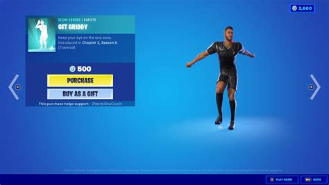 Get Griddy Fortnite Emote AND Justin Jefferson Locker Bundle - YouTube