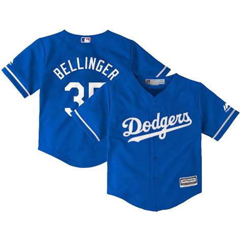 Toddler Los Angeles Dodgers Cody Bellinger Majestic Royal Alternate Official Cool Base Player Jersey