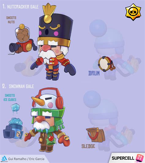 [Brawlidays - GALE Skin Contest] (More info in the comments) : r/Brawlstars