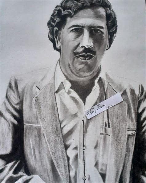 how to draw pablo escobar - dimensions-of-a2-poster