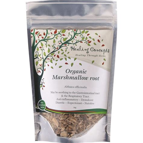 Healing Concepts Organic Marshmallow Root Tea 50g - Vegan Co