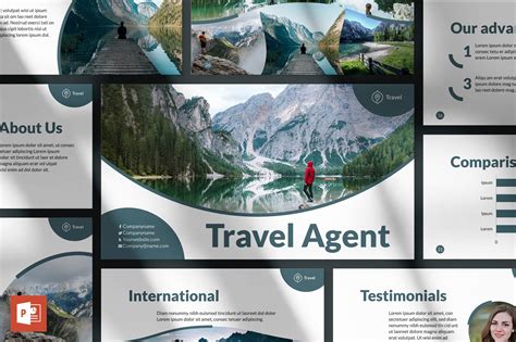 Presentation Travel Agency | Presentation Templates ~ Creative Market