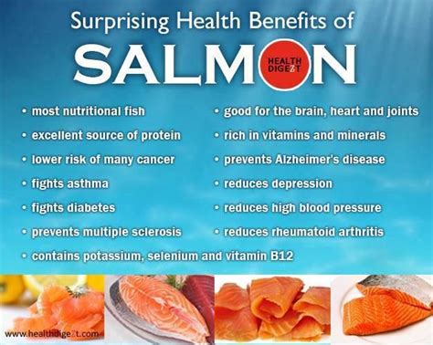 Health benefits of salmon | Salmon health benefits, Nutrition, Health