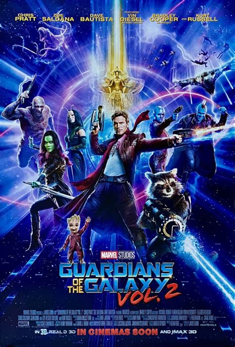 Original Guardians of the Galaxy Vol. 2 Movie Poster - Marvel Studios