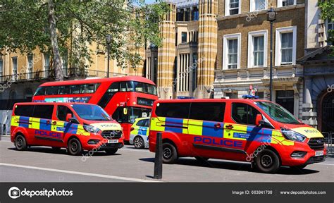 London United Kingdom 2023 London Metropolitan Police Car Use Wide ...