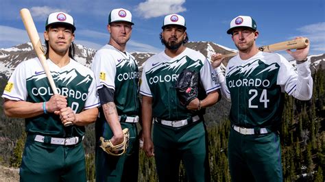 Rockies unveil new uniform - Axios Denver