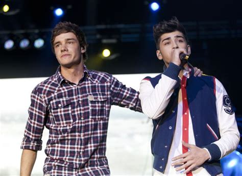 Liam Payne and Zayn Malik - One Direction perform in Australia ...