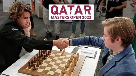 Magnus Carlsen vs Alisher Suleymenov FULL GAME | Qatar Masters 2023