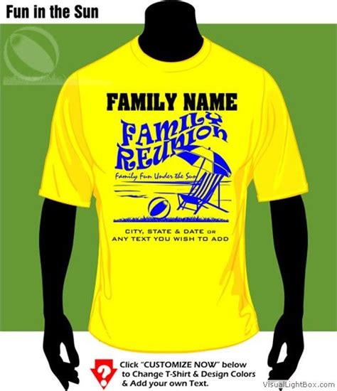 Fun n Sun--- Customize NOW! --- | Family reunion shirts, Family reunion ...