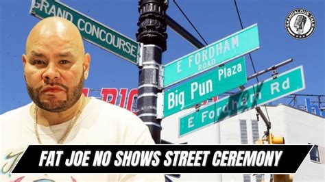 Fat Joe Explains Why He Didn't Attend Big Pun's Street Naming Ceremony ...