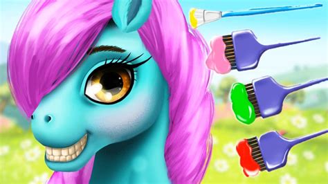 Fun Pony Care Kids Games - Pony Girls Horse Care Resort 2 - Animal ...