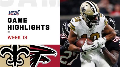 Saints vs. Falcons Week 13 Highlights | NFL 2019 - YouTube